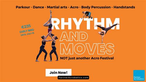Rhythm And Moves Festival By Partner Acrobatics Acro Calendar