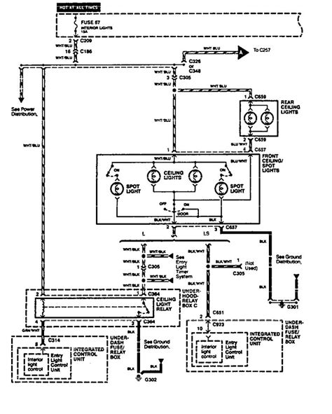 Make all kinds of charts, eg: Acura Legend (1994) - wiring diagram - reading lamp ...