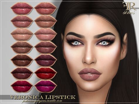 Frs Veronica Lipstick By Fashionroyaltysims At Tsr Sims 4 Updates