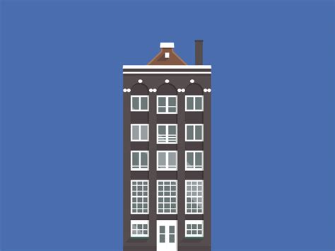  Amsterdam Buildings Illustration By Sergey Shmidt 💡 On Dribbble