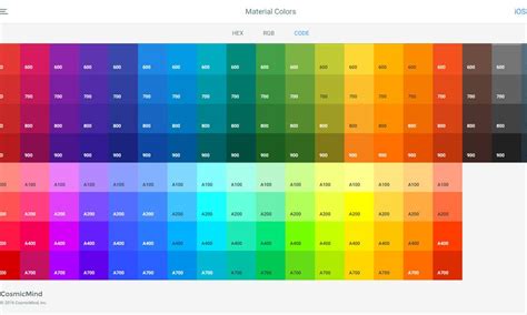 Tools For Generating Material Design Color Palettes LaptrinhX