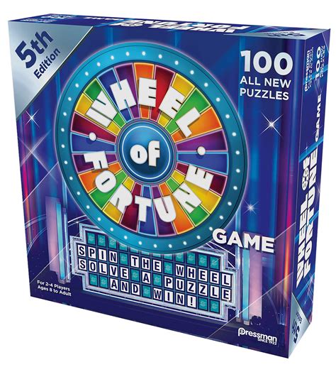 Wheel Of Fortune Game 5th Edition Spin The Wheel Solve A Puzzle