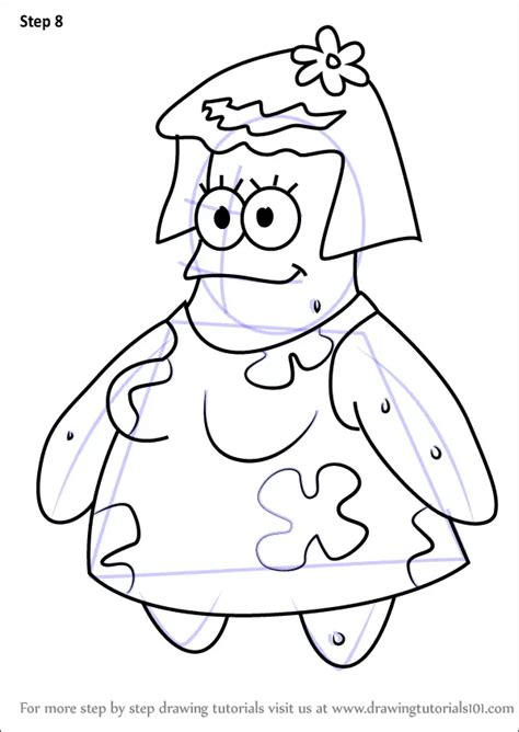 Learn How To Draw Margie Star From Spongebob Squarepants Spongebob