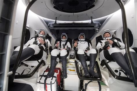 Nasa Spacex Crew Returns From Record Mission Aboard International Space