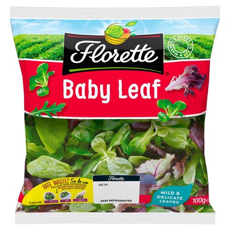 Florette Baby Leaf Salad 100g Centra