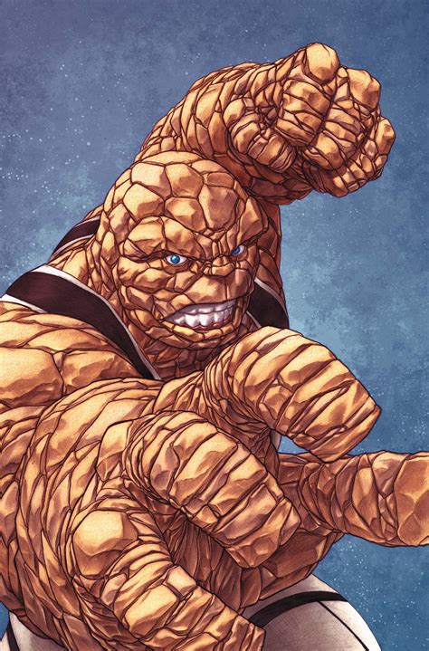 The Thing From The Fantastic Four Marvel Heroes Comics Marvel Comics