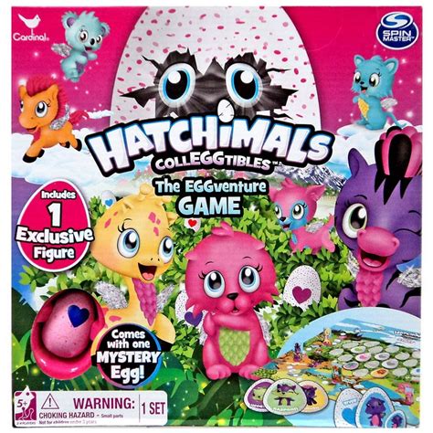 Hatchimals Colleggtibles The Eggventure Board Game 1 Exclusive Figure