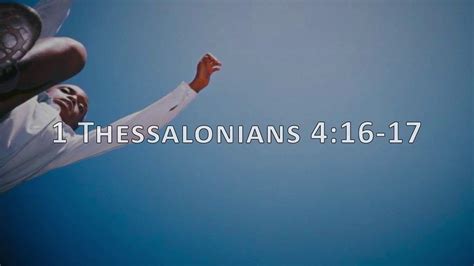 1 Thessalonians 416 17 Holy Bible Niv Youtube