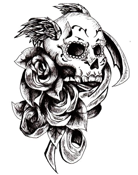 Free Skull Tattoo Stencils Download Free Skull Tattoo