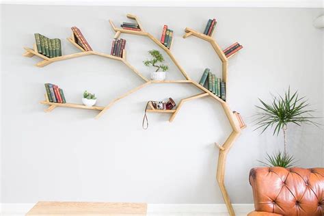 De Winderige Eiken Boom Boekenkast Etsy Tree Bookshelf Tree Shelf