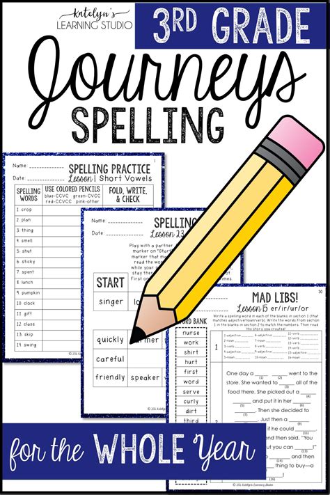 1st grade activity to practice spelling words. Year long fun spelling activities to practice 3rd grade Journeys spelling list words for upper ...