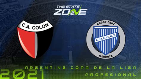 Prior to the current match, godoy cruz has played 3 matches, earned 6 points, occupying the 6 position in primera division with 2 wins, 0 draws and 1 losses. 2021 Copa de la Liga Profesional - Colon vs Godoy Cruz ...