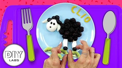 Baa Baa Black Sheep Snack Food Art Healthy N Yummy Diy Labs Youtube