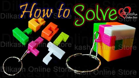 How To Solve A Keychain Puzzle Cube Step By Step Guide