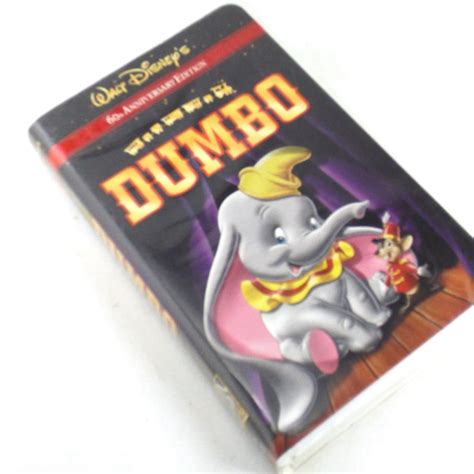 Dumbo Vhs Walt Disney Masterpiece Collection Clam Shell Vhs Tapes