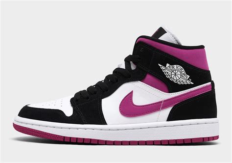 air jordan 1 mid wmns magenta bq6472 005