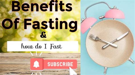 Benefits Of Fasting 👌👌 How Do I Fast👍 Achieve Your Health By Fasting