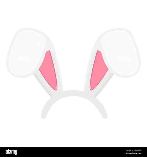 Easter Bunny Ears Mask Rabbit Bent Ears Props For Photobooth Or Party