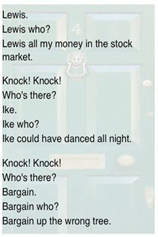 Kids, grandparents and everyone in between gets a humorous joke. Knock Knock Jokes for iOS - Free download and software ...