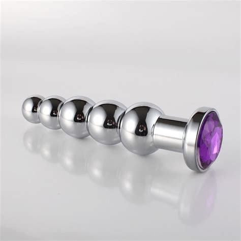 Stainless Steel Beads Butt Plug Free Shipping SQ SMtaste