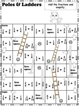 Our grade 3 fractions and decimals worksheets provide practice exercises on introductory fraction and decimal concepts, including identifying fractions, equivalent fractions, simplifying fractions and basic decimal. 4TH Grade Fraction & Decimal Printable Games by Tammy ...