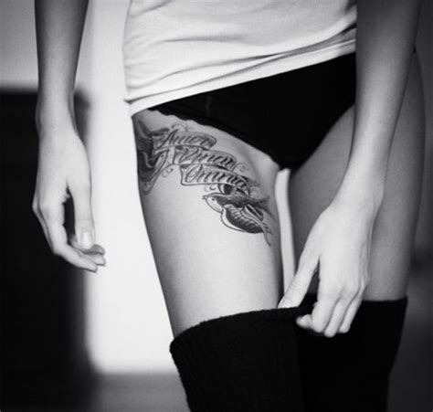 Inner Thigh Tattoo Tattooooooos Pinterest Inner Thigh Tattoos Tattoo And Mermaid Tattoos