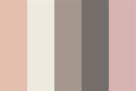 Blush And Neutral Color Palette
