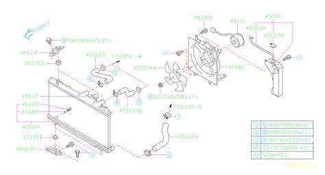 Subaru Legacy Hose-radiator inlet. Cooling, engine ...