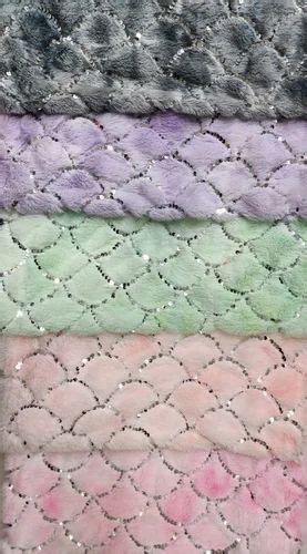 5mm Sequance Tye Dye Fur Fabric At Rs 190meter In Surat Id
