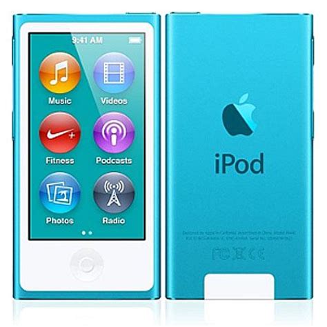 Macmall Apple Ipod Nano 16gb Blue 7th Generation Md477lla