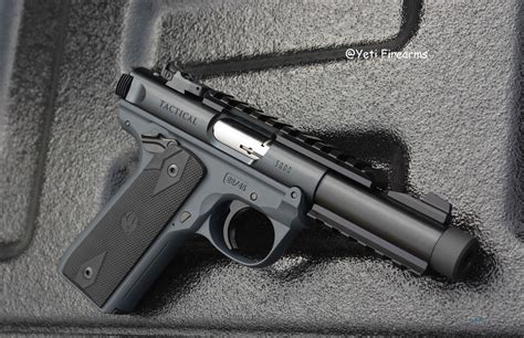 Ruger Mark Iv 2245 Tactical 22 Lr Glock Gray For Sale
