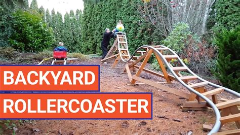 Backyard coaster backyard remodeling backyard rollercoasters disneyland park diy fun homemade rides homemade rollercoaster how to make rollecoaster mini disneyland roller coaster rollercoaster rollercoaster park. Amazing DIY Backyard Rollercoaster Video 2016 | Daily ...