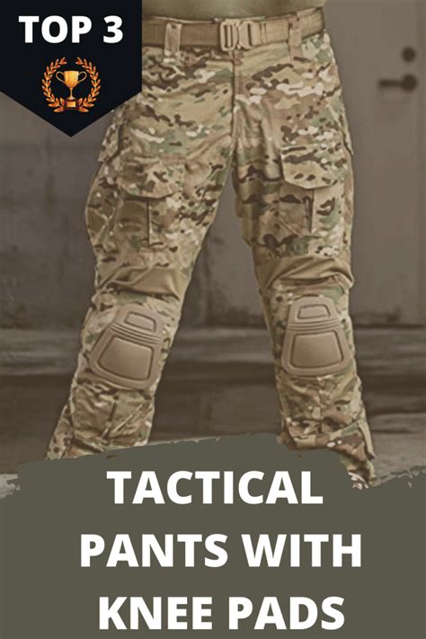 3 Best Tactical Pants With Knee Pads Buying Guide