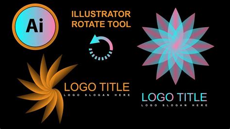 Illustrator Logo Design Illustrator Rotate Tool Best Logo Design