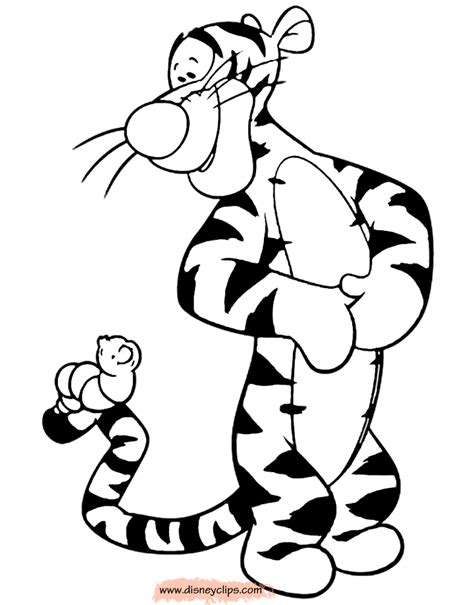 Tigger Coloring Pages 28 Images Tigger Color Pages Az Coloring