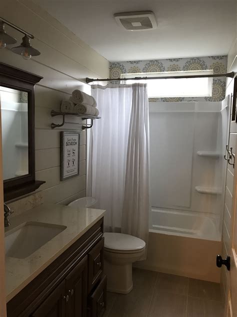 Daring Cool Tricks Bathroom Remodel With Window Shelves Mobile Home
