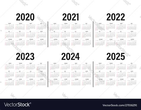Calendar 2021 2025 Calendar 2021 2022 2023 2024 2025 2026 2020