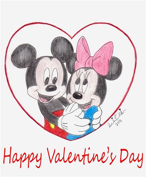 Mickey And Minnies Valentine By Ny Disney Fan1955 On Deviantart Minnie Mouse Pictures Disney