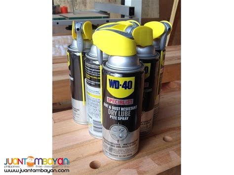 Wd Specialist Dirt And Dust Resistant Dry Lube Ptfe Spray