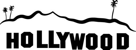 Hollywood Sign Clip Art Clipart Best