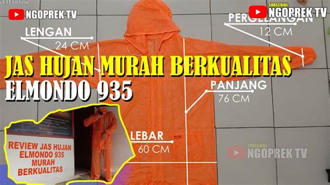 JAS HUJAN ELMONDO CERIA 935 MURAH MERIAH  YouTube