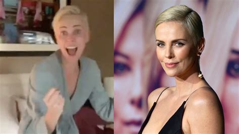 Charlize Theron Accidentally Flashes Her Friends As She