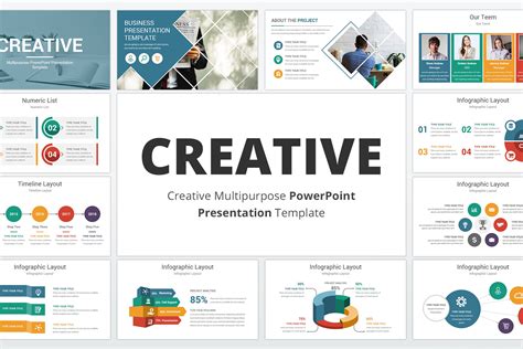 Creative Multipurpose Powerpoint Presentation Template 150215
