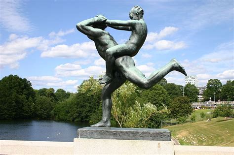 Statue By Gustav Vigeland Gustav Vigeland Wikipedia The Free Encyclopedia Sculpture Park