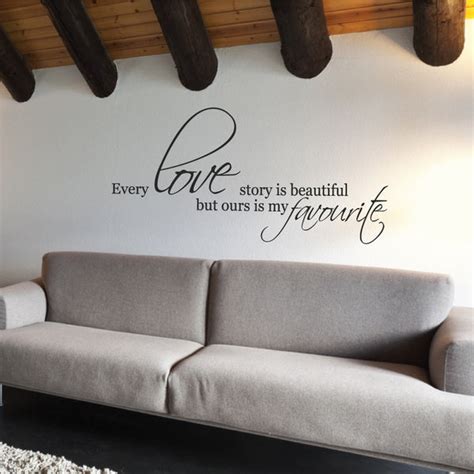 Every Love Story Is Beautiful Wall Sticker By Wallboss Wallboss Wall Stickers Wall Art