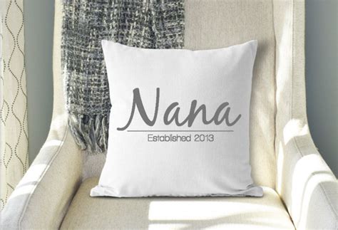 Grandmother Pillow Mothers Day T Nana Pillow Mom Etsy New