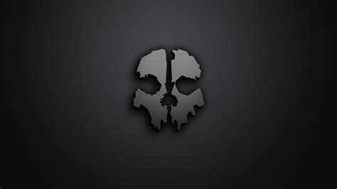 Free Download Hd Wallpaper Gray Skull Symbol Artwork Minimalism