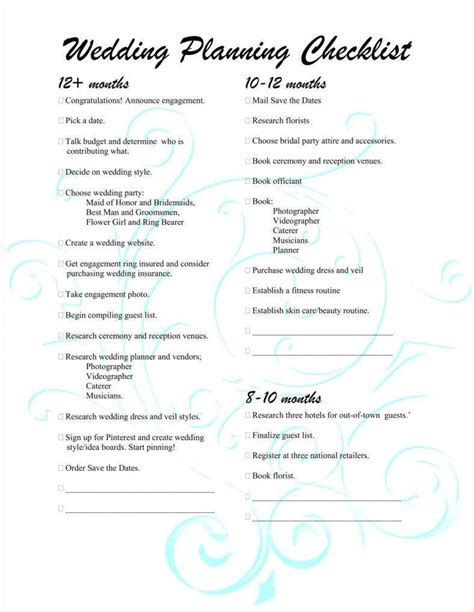 All of the wedding templates are free and extremely easy to use. 9+ Wedding Timeline Templates - Free PDF, DOC Format ...