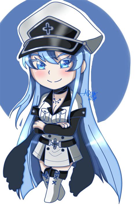 Esdeath Akame Ga Kill Chibi By Alienart09 Akame Ga Kill Akame Ga Chibi