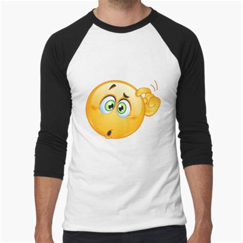 Thinking Emoji T Shirt By Janetgonzalez Redbubble
